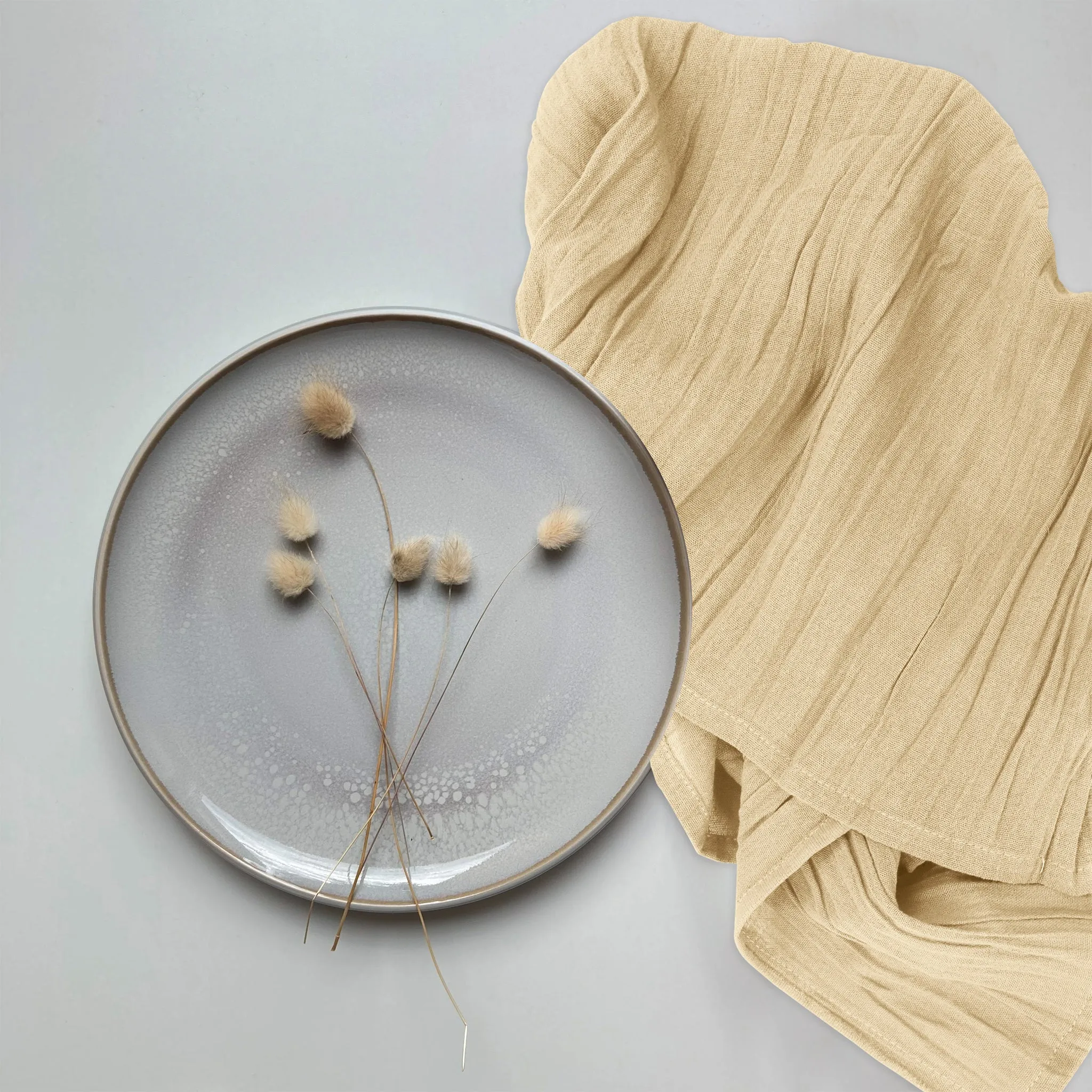 100% Ring Spun Cotton Flour Sack Towels by Ruvanti-36 Pack (28x28 Inches)