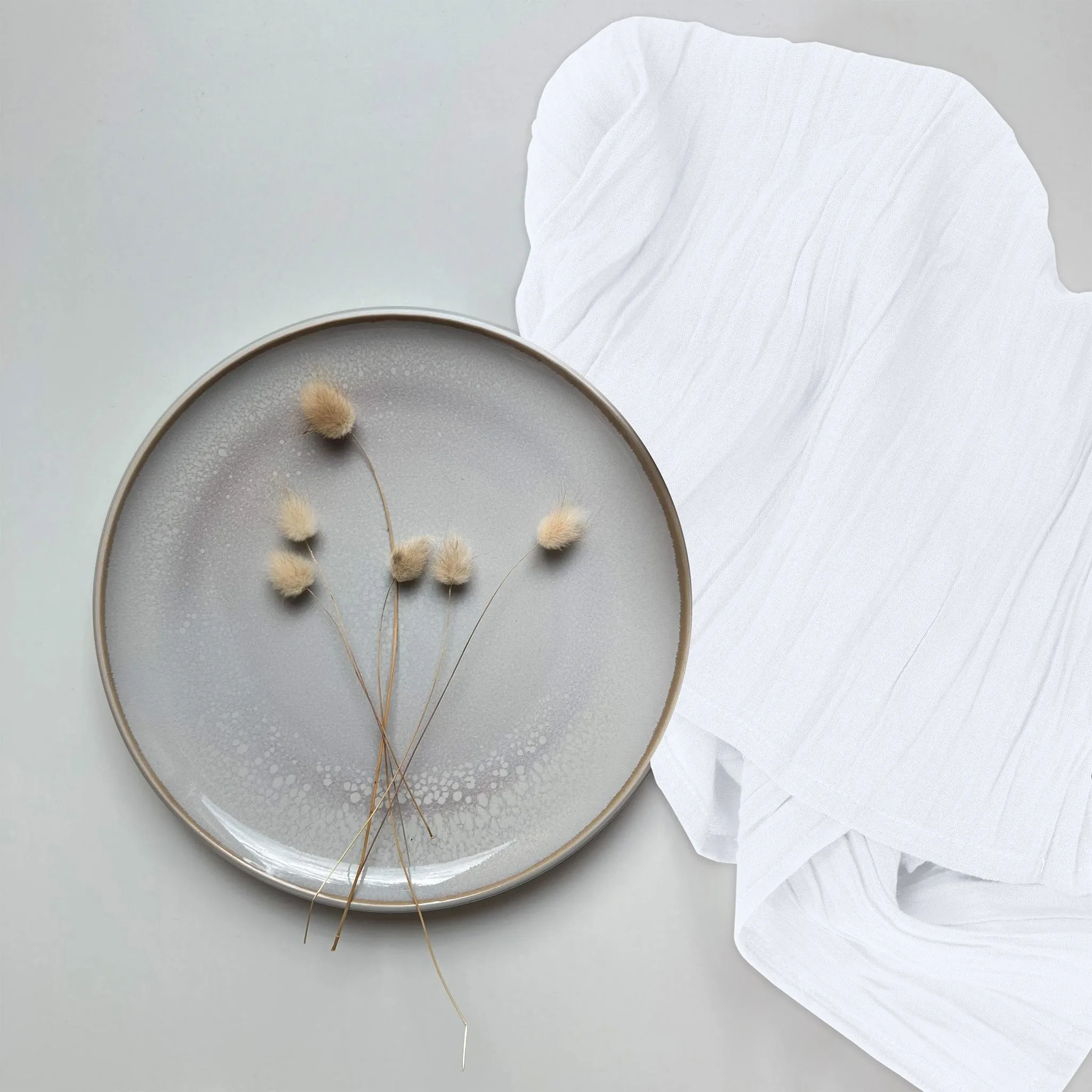100% Ring Spun Cotton Flour Sack Towels by Ruvanti-36 Pack (28x28 Inches)