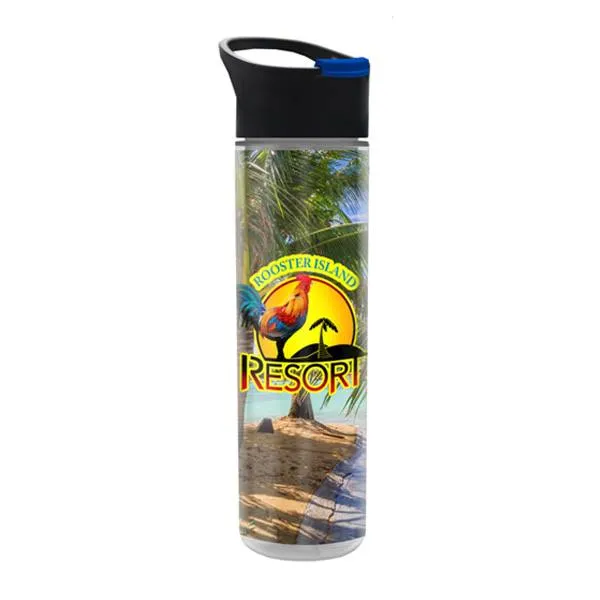 16 Oz. Full Color Wrap Insulated Bottle - Pop Up Sip Lid (Q192722)