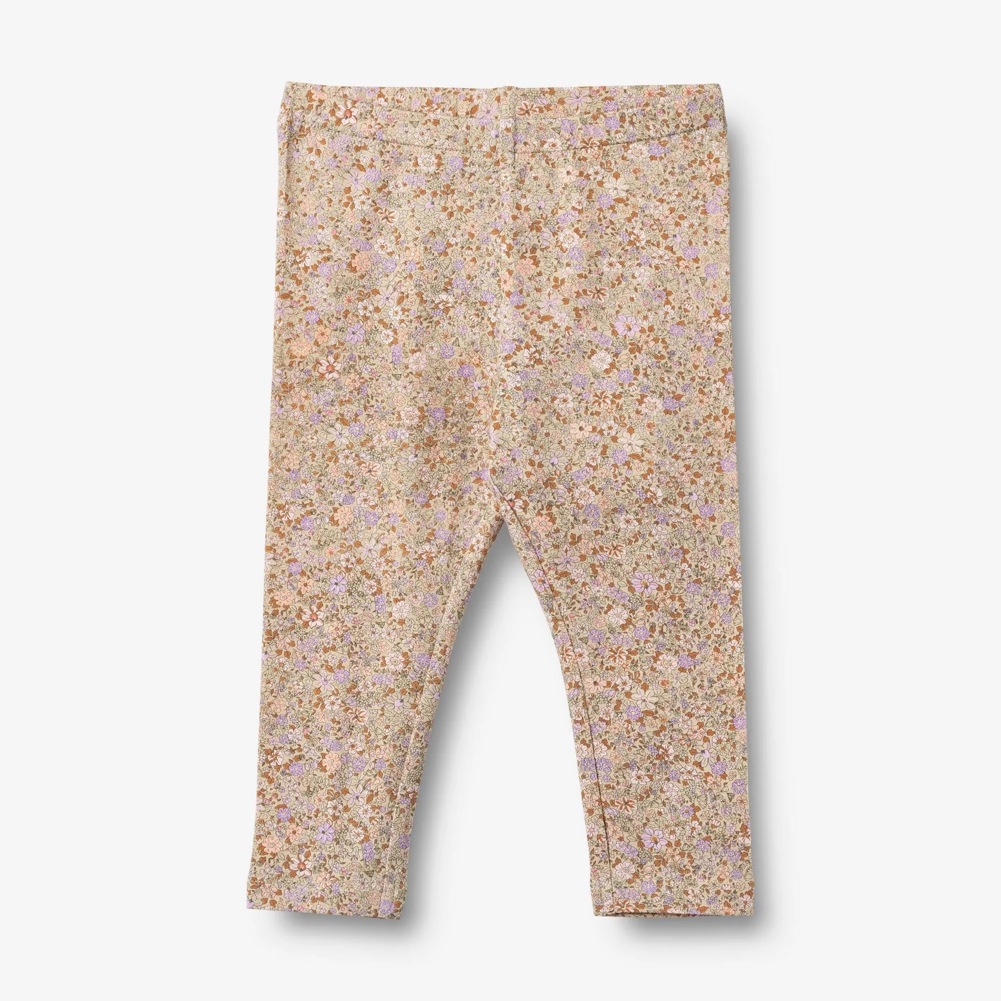 2 Leggings Jules - lilac flower meadow