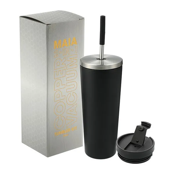 24 Oz. Maia 2-in-1 Copper Vacuum Tumbler Kit (Q684622)