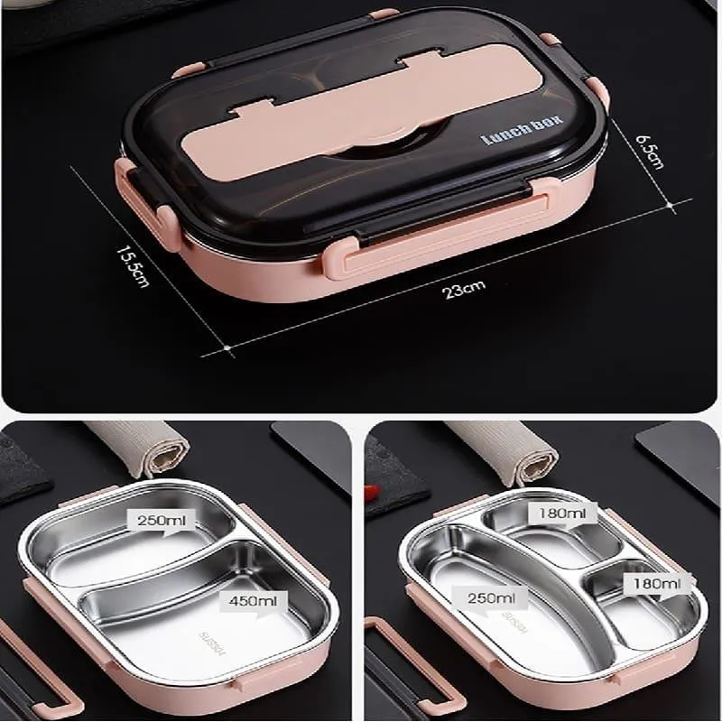 304 Stainless Steel Colorful Design Lunch Box