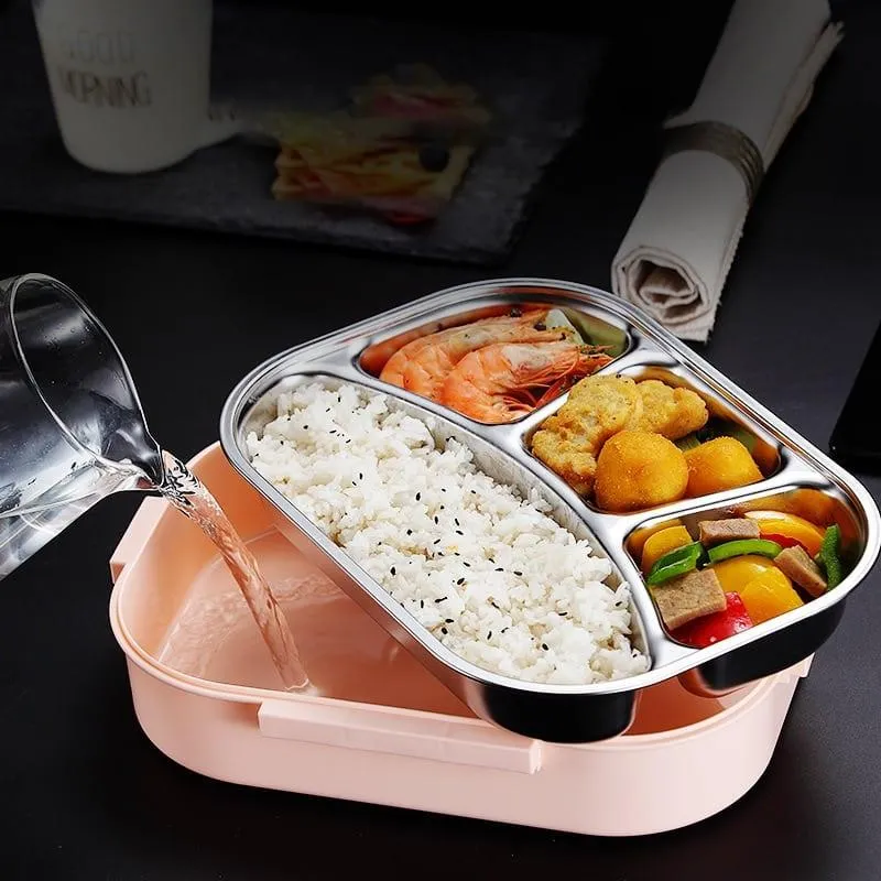 304 Stainless Steel Colorful Design Lunch Box