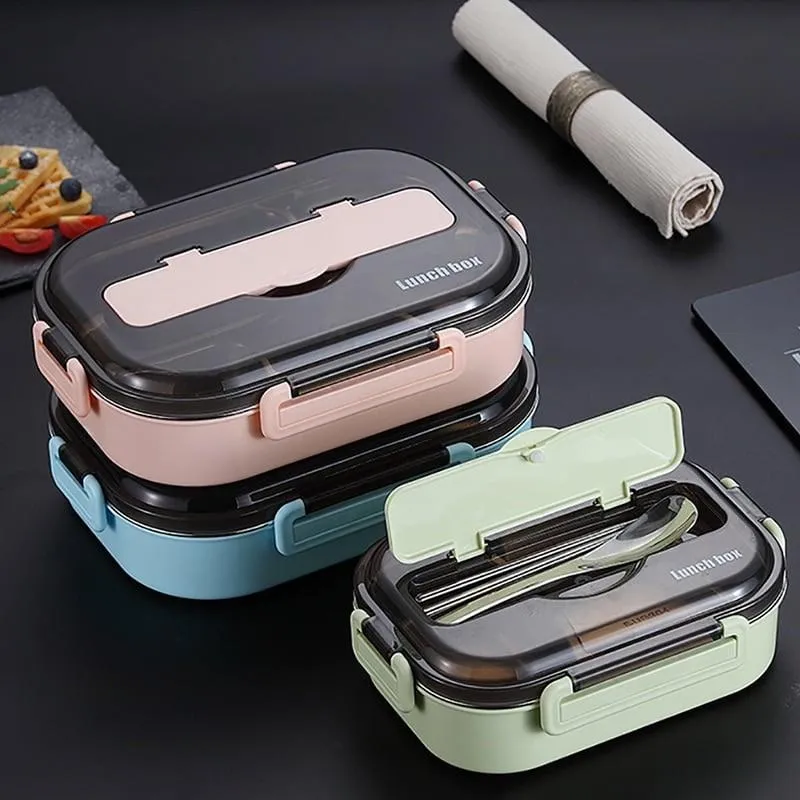 304 Stainless Steel Colorful Design Lunch Box