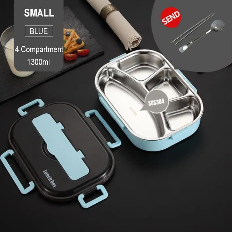 304 Stainless Steel Colorful Design Lunch Box
