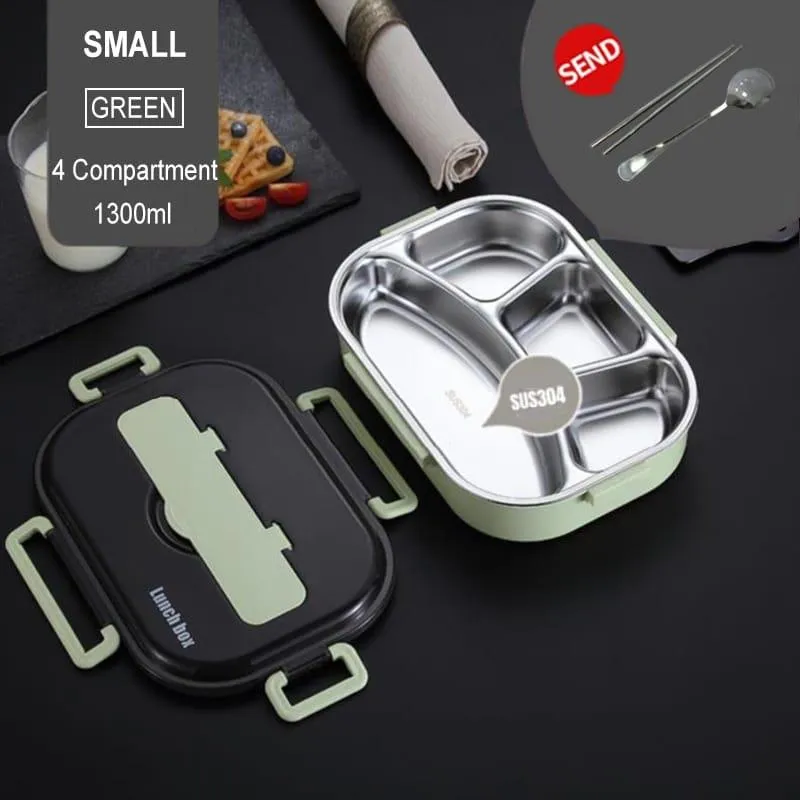 304 Stainless Steel Colorful Design Lunch Box