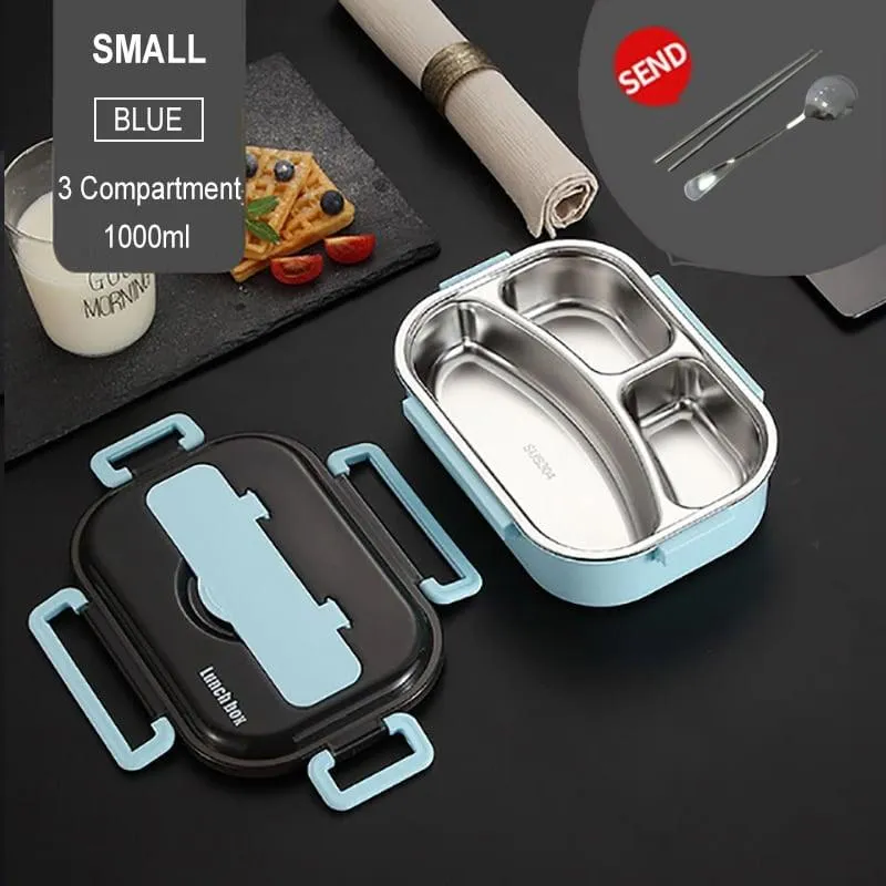 304 Stainless Steel Colorful Design Lunch Box