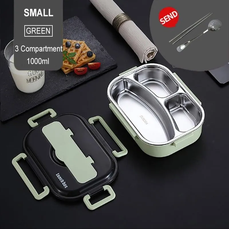 304 Stainless Steel Colorful Design Lunch Box