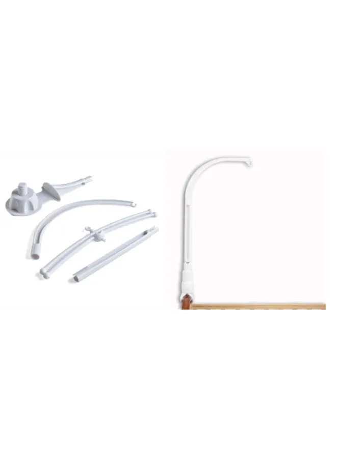 88 CM Inch ABS Baby Bed Crib Mobile Bed Bell Holder for Nursery Decor, Infant Bed Mobile Arm Holder