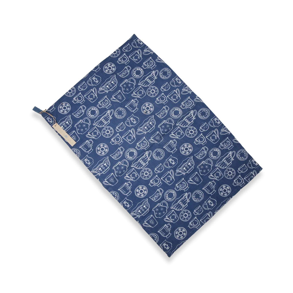 All Purpose Towel Set - Cup & Saucer - Navy