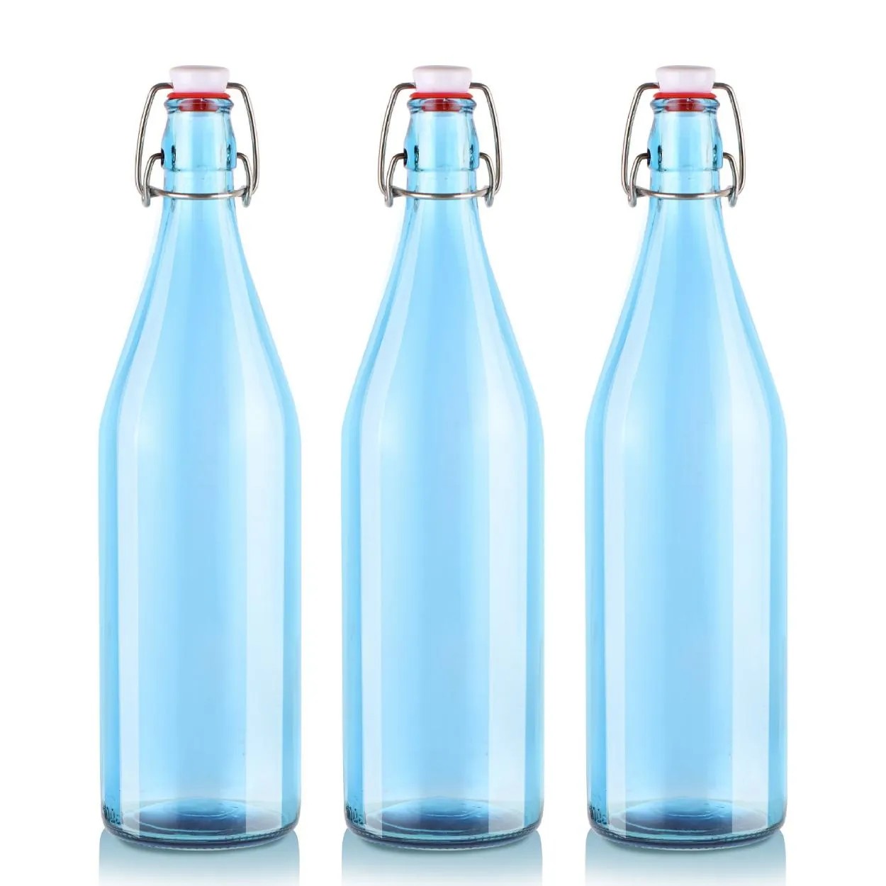 Aquaria Glass Water Bottle, 1000ml