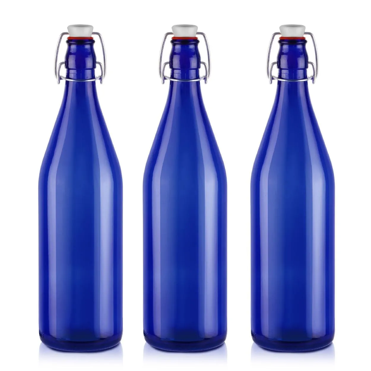 Aquaria Glass Water Bottle, 1000ml