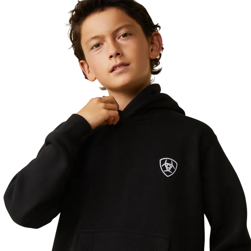 Ariat Boy's Americana Block Hoodie