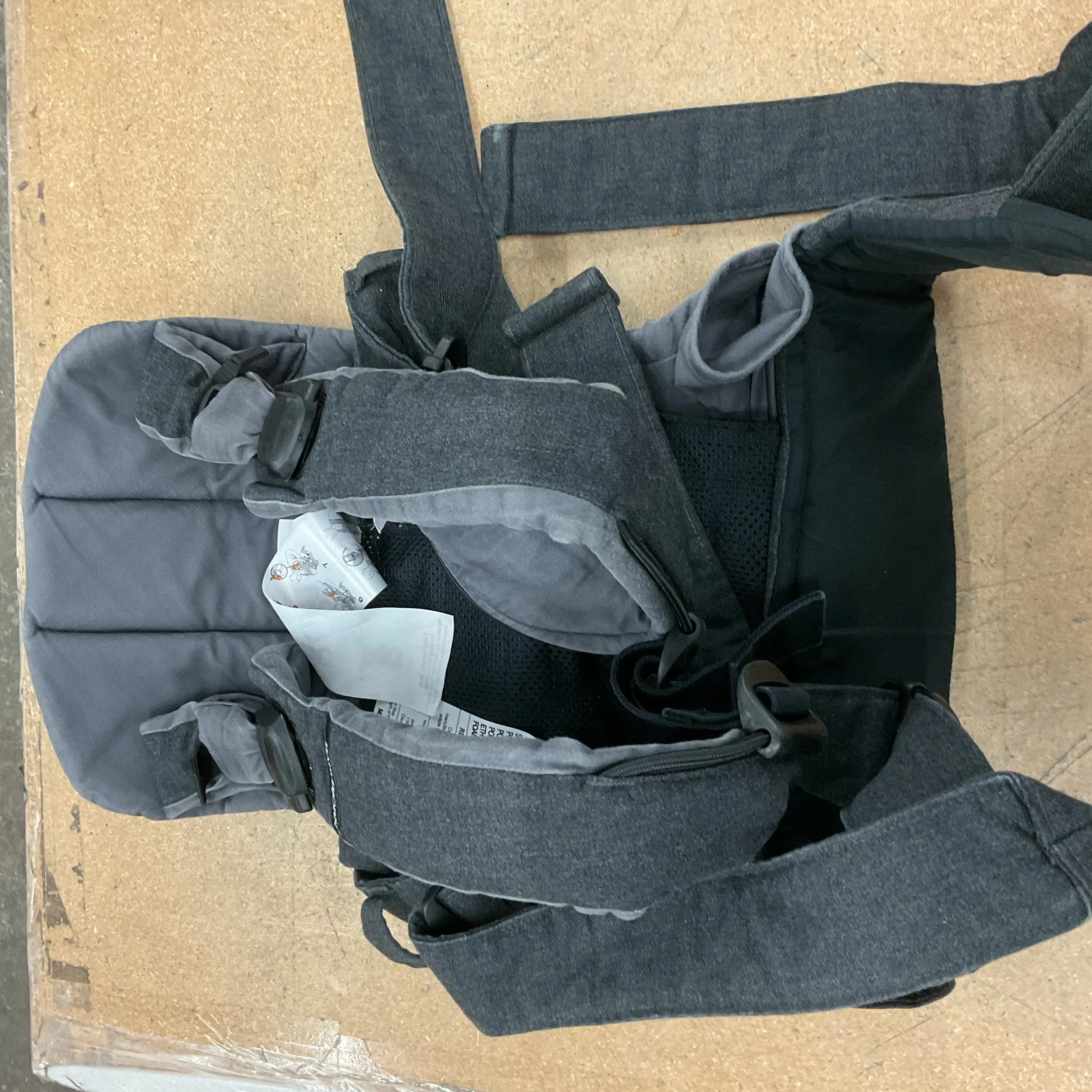 Baby Carrier One Demin Gray/Dark Gray Woven (See Description)