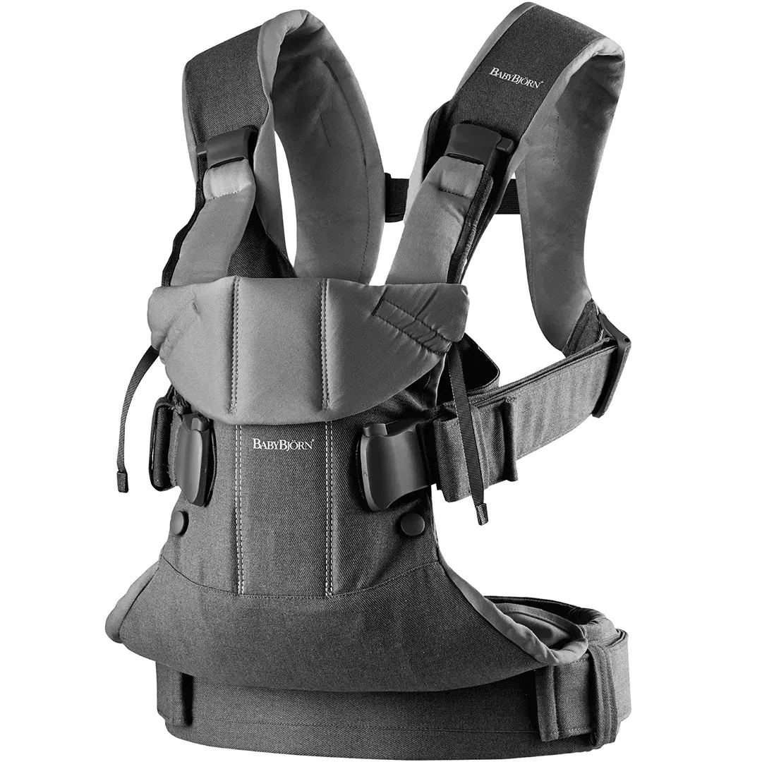 Baby Carrier One Demin Gray/Dark Gray Woven (See Description)
