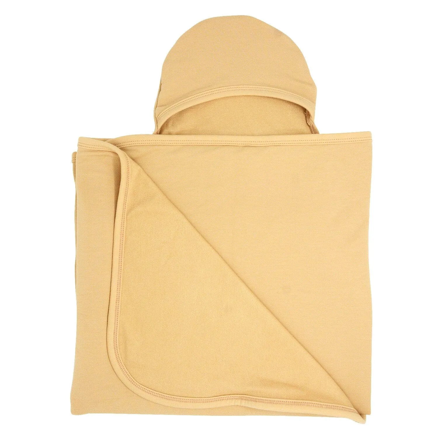 Baby Hooded Towel - Straw