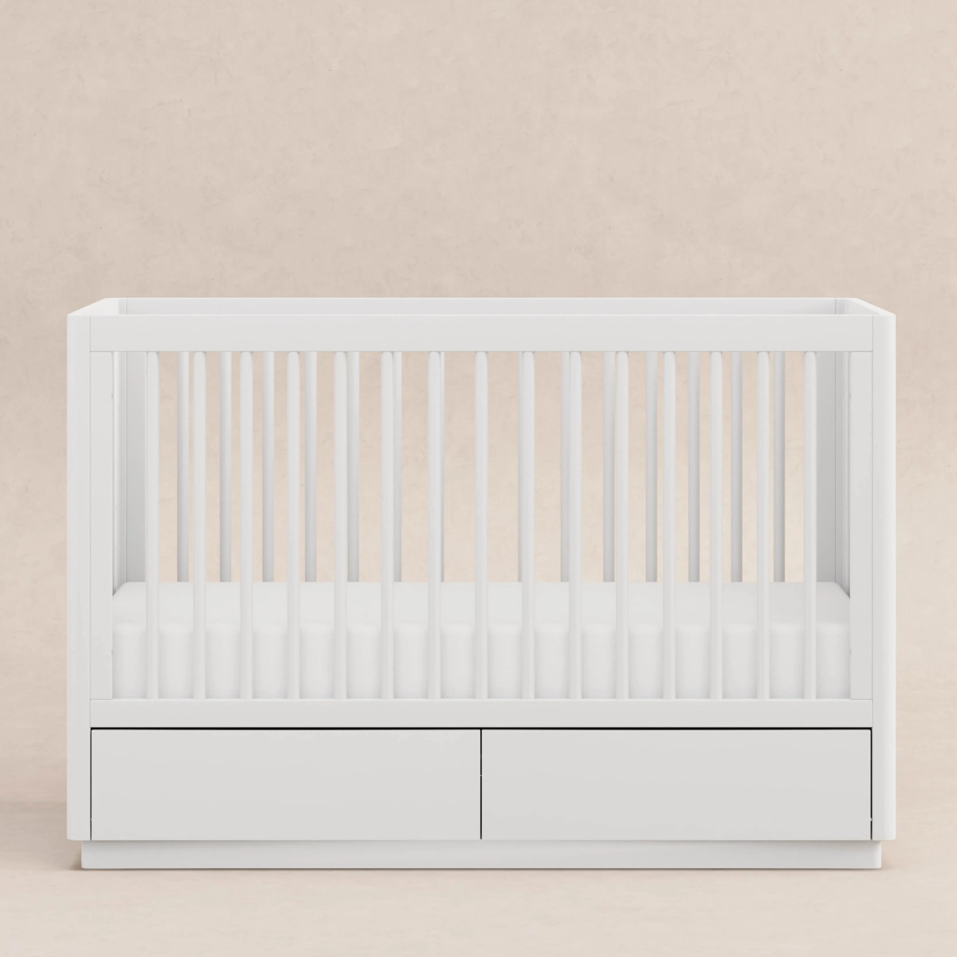 Babyletto Bento 3-in-1 Convertible Storage Crib with Toddler Bed Conversion Kit
