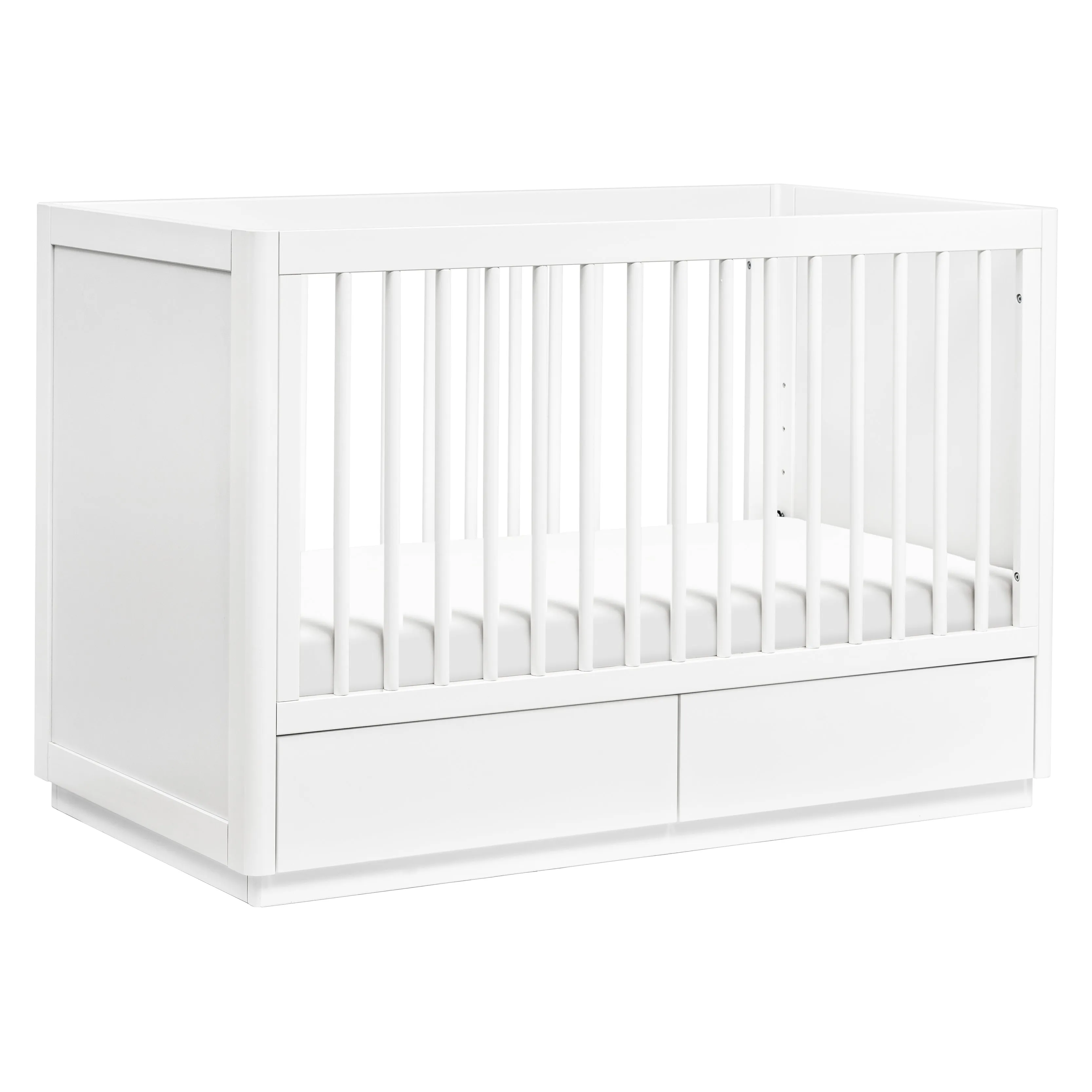 Babyletto Bento 3-in-1 Convertible Storage Crib with Toddler Bed Conversion Kit