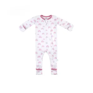 Bamboo Pajamas - Pink Rainbow