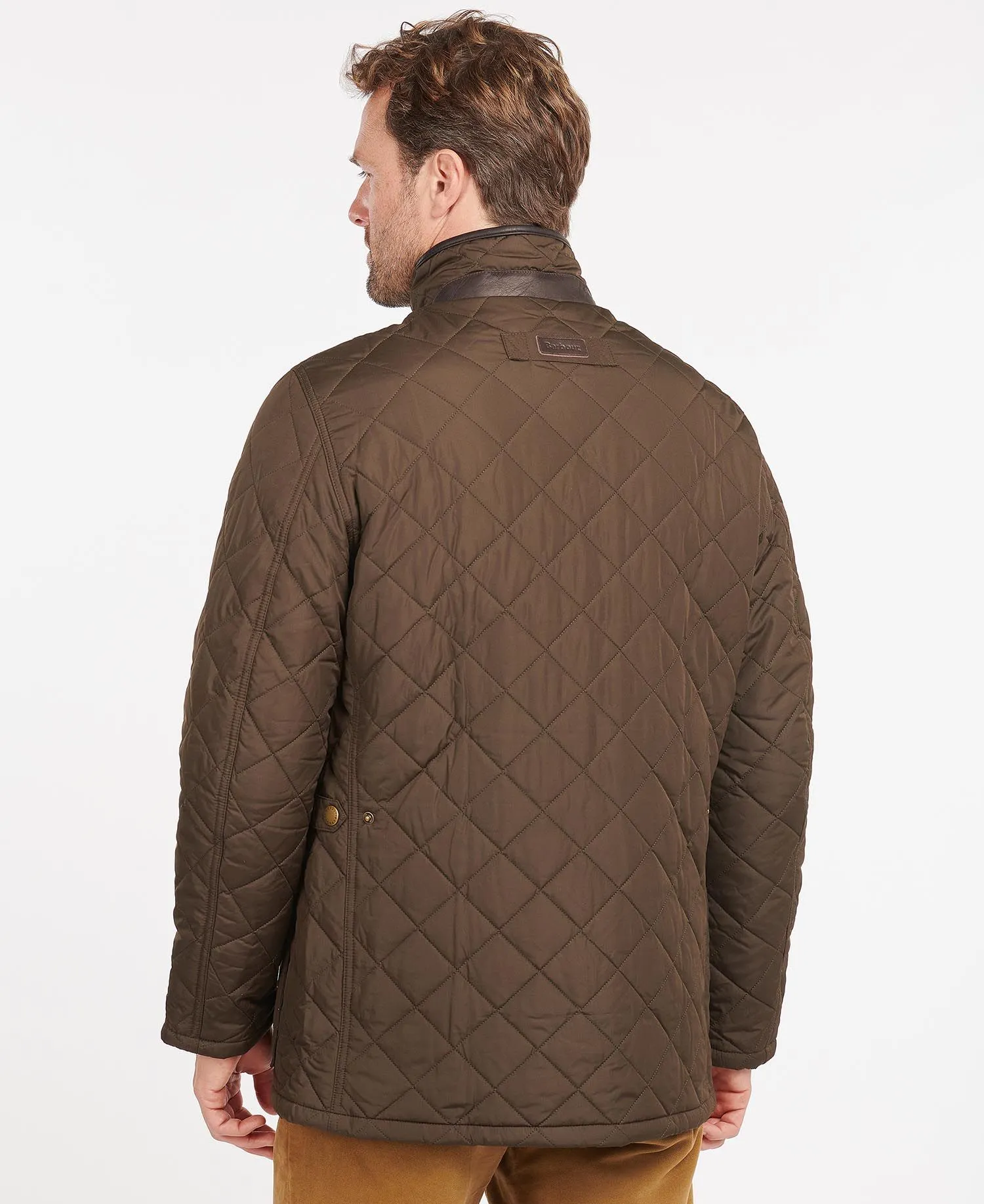 BARBOUR DEVON QUILTED JACKET - OLIVE