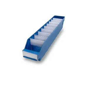 Barton Shelf Storage Bin Type 5009 Blue (pack of 40) - 500x90x95mm