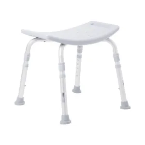 Bath Bench Without Arms Aluminum Frame Without Backrest 19-1/4 Inch Seat Width 300 lbs. Weight Capacity - McKesson Mfr# 146-12203KD-4