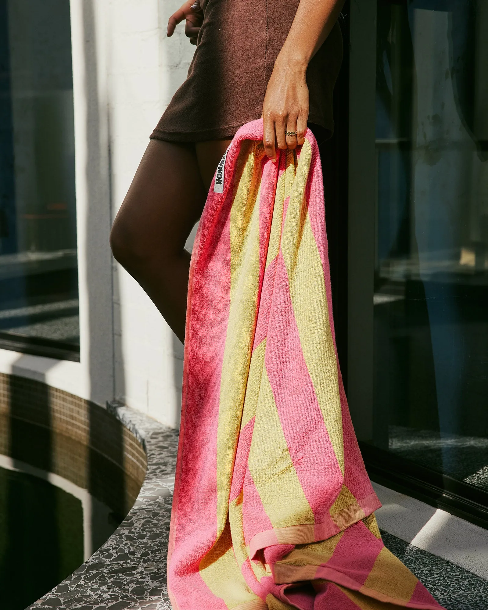 Beach Towel - Candy Stripes