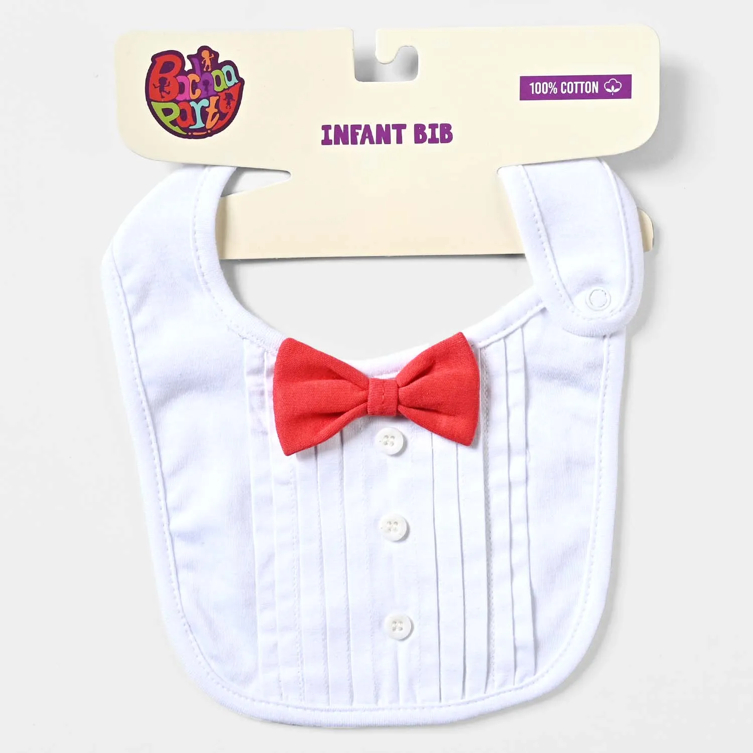Bibs Tuxedo-White