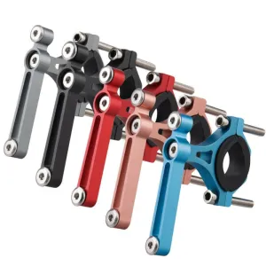 Bicycle Water Bottle Cage Handlebar Seatpost Mount Quick Release Aluminum Alloy Bottle Cage Adapter Conversion Parts