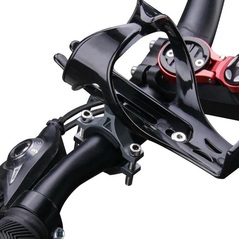 Bicycle Water Bottle Cage Handlebar Seatpost Mount Quick Release Aluminum Alloy Bottle Cage Adapter Conversion Parts