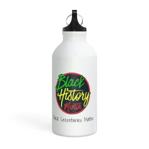 Black Secretaries Matter Oregon Sport Bottle