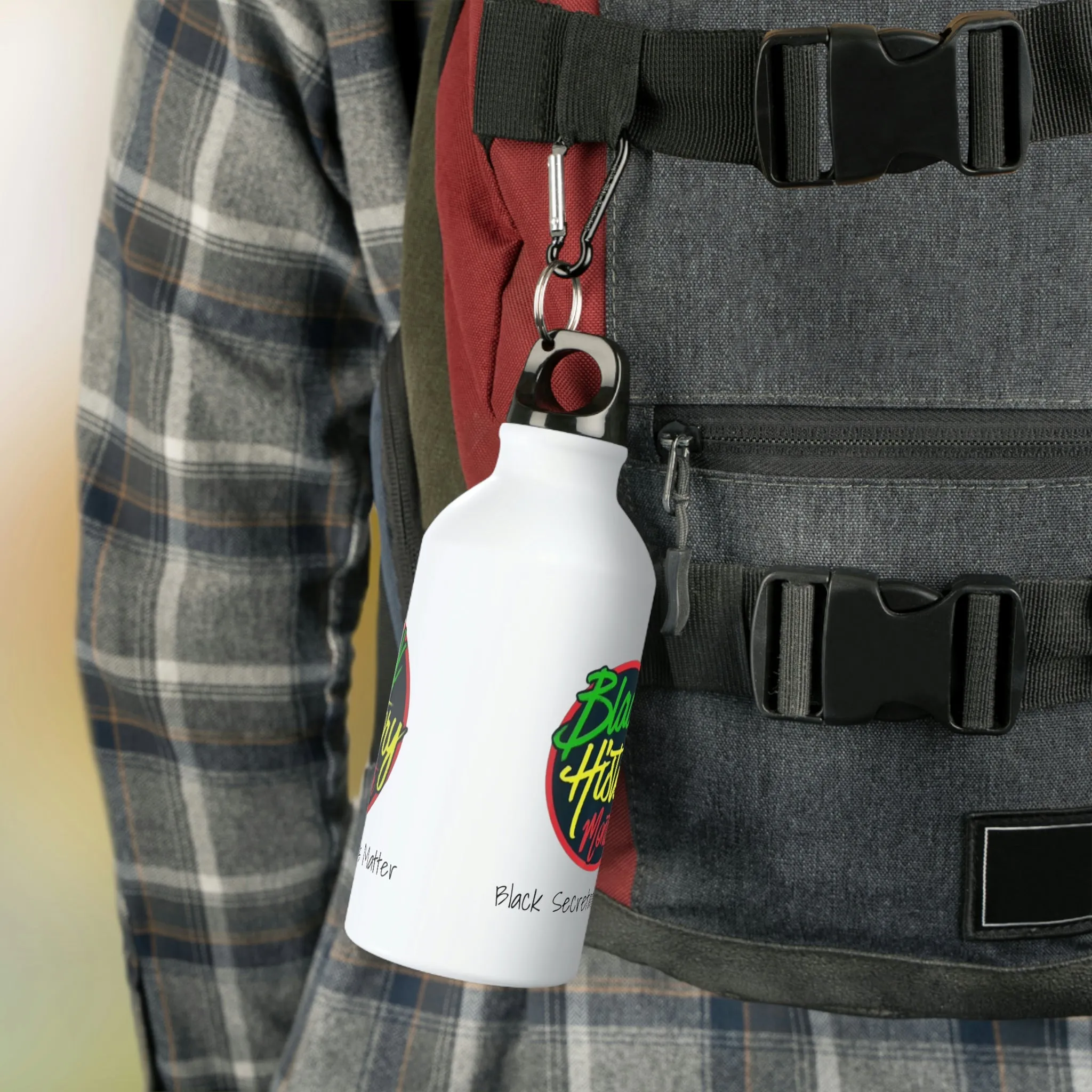 Black Secretaries Matter Oregon Sport Bottle