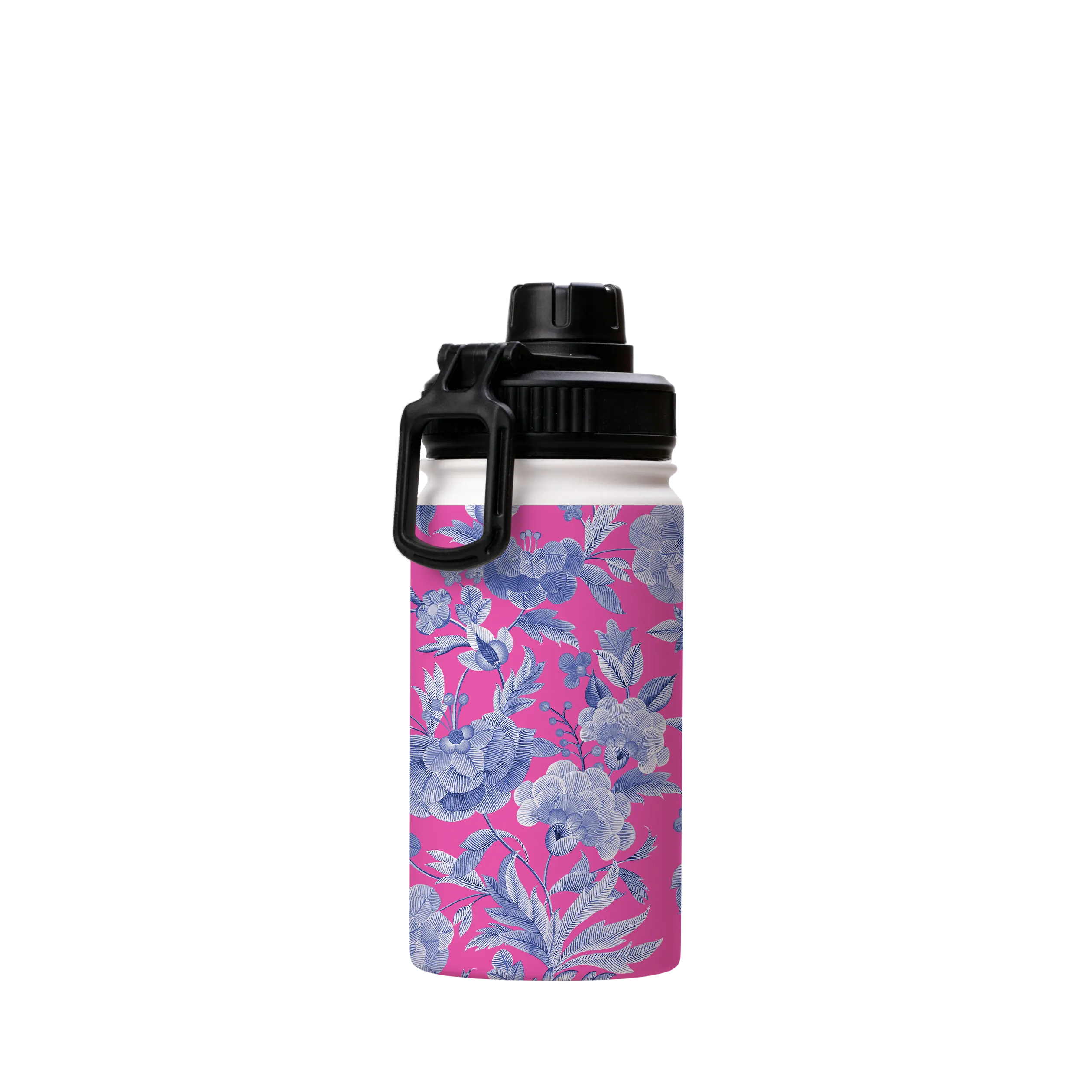 Blue Tapestry Pink Insulated Stainless Steel Water Bottle