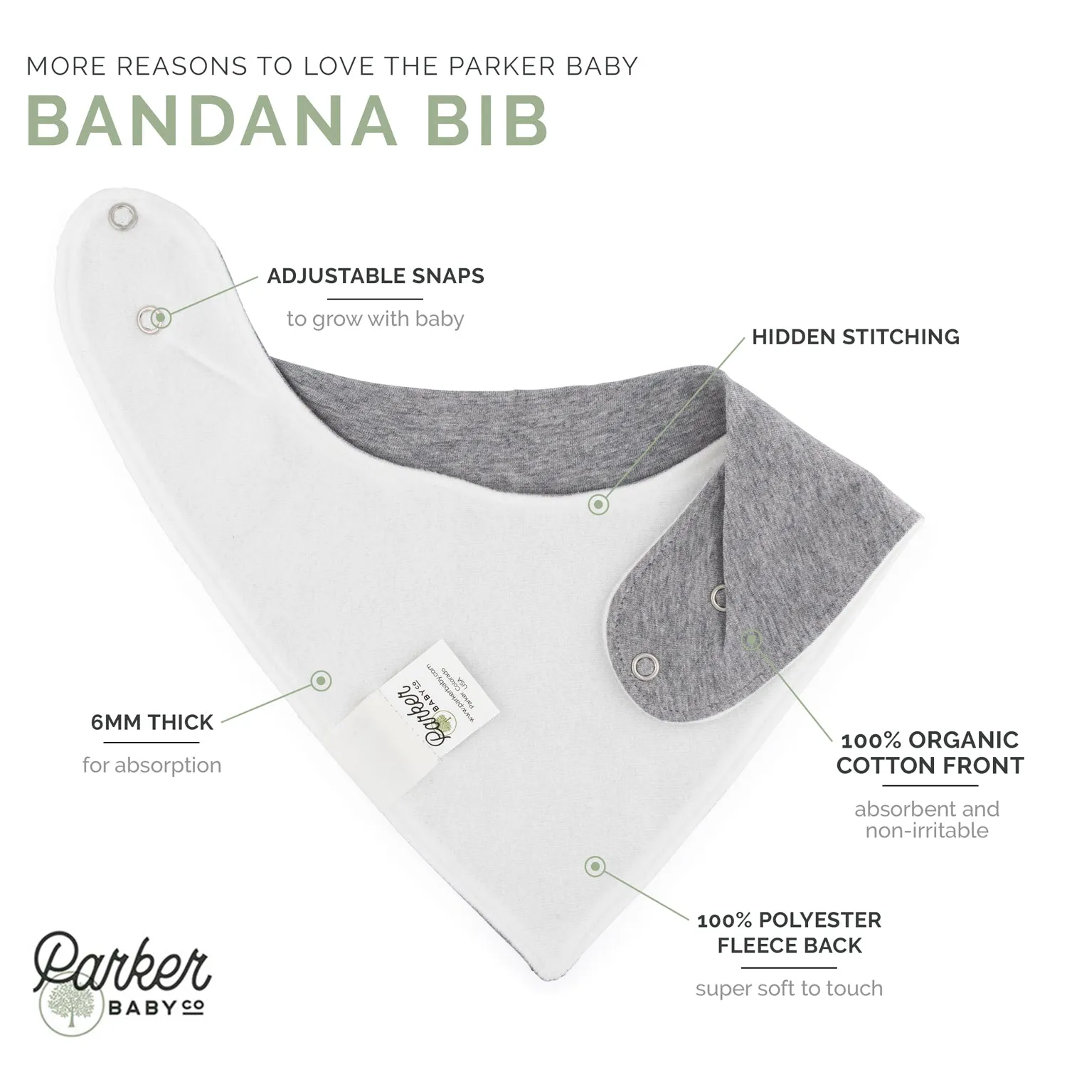 Blush Bandana Bib Set