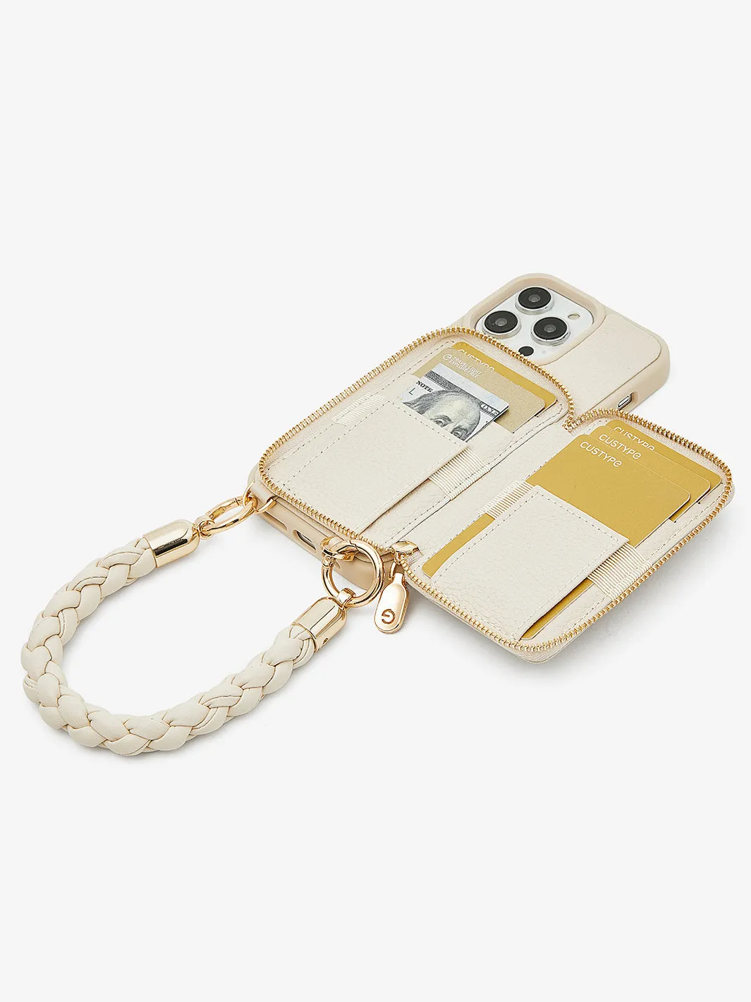 BraidTrend- Kickstand Phone Case with Wrist Strap