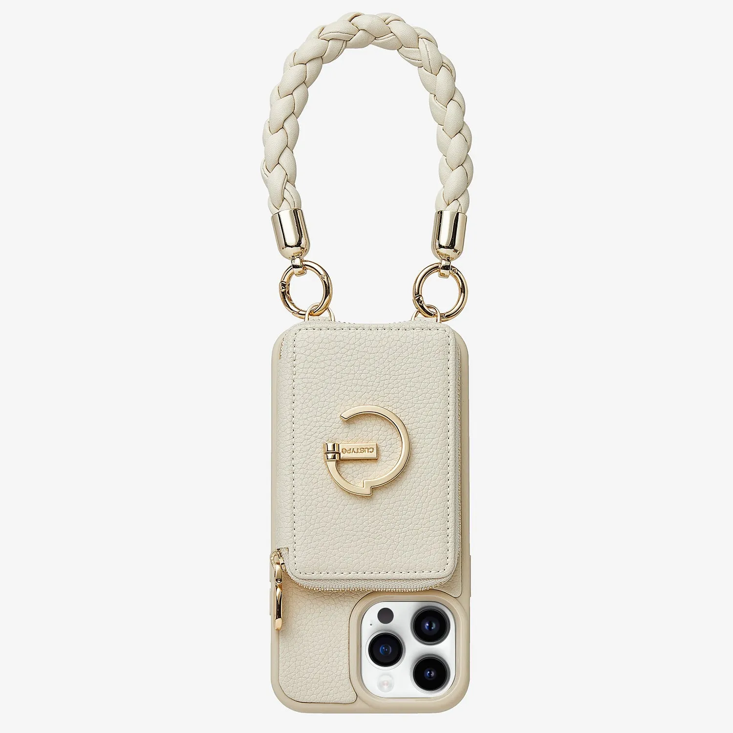 BraidTrend- Kickstand Phone Case with Wrist Strap