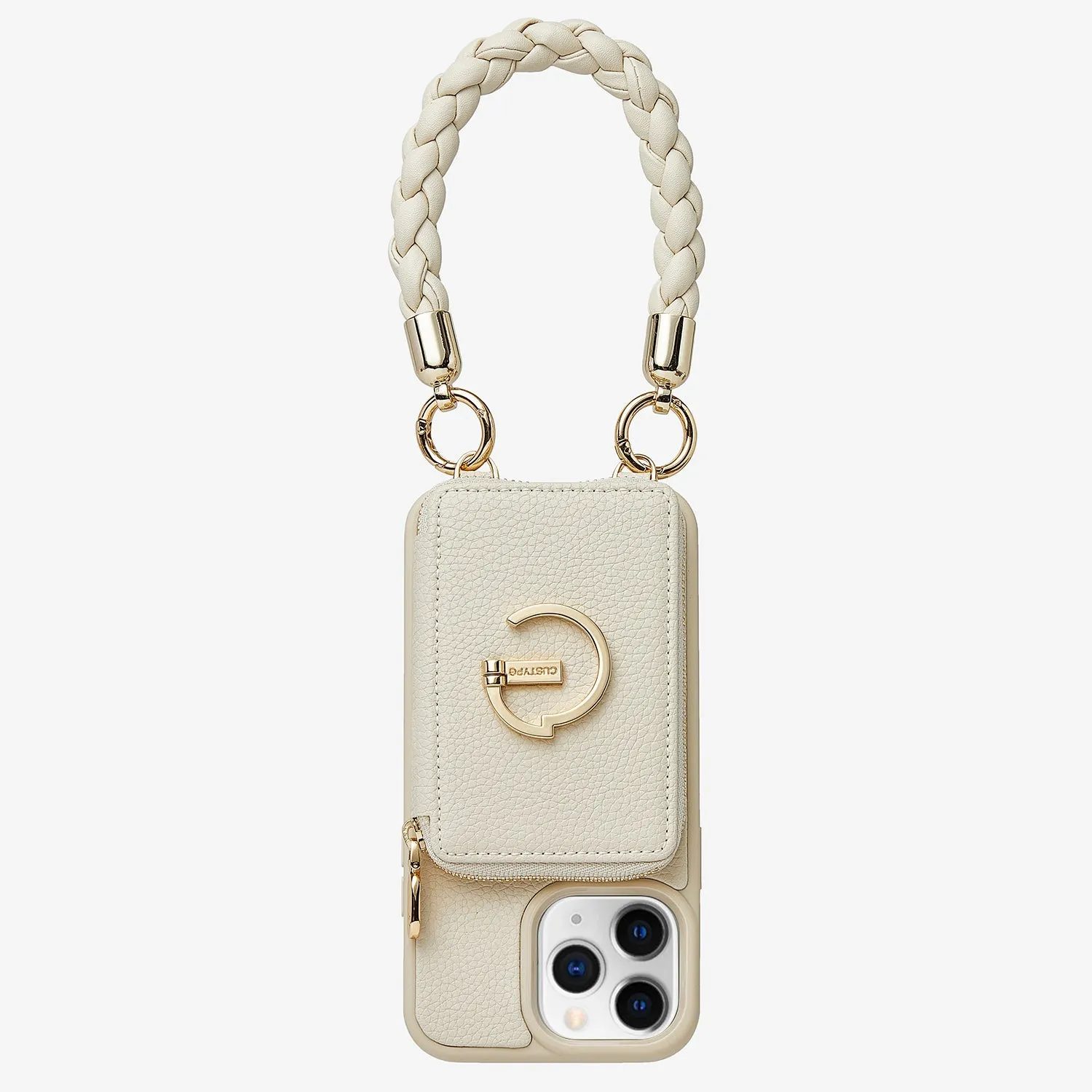 BraidTrend- Kickstand Phone Case with Wrist Strap