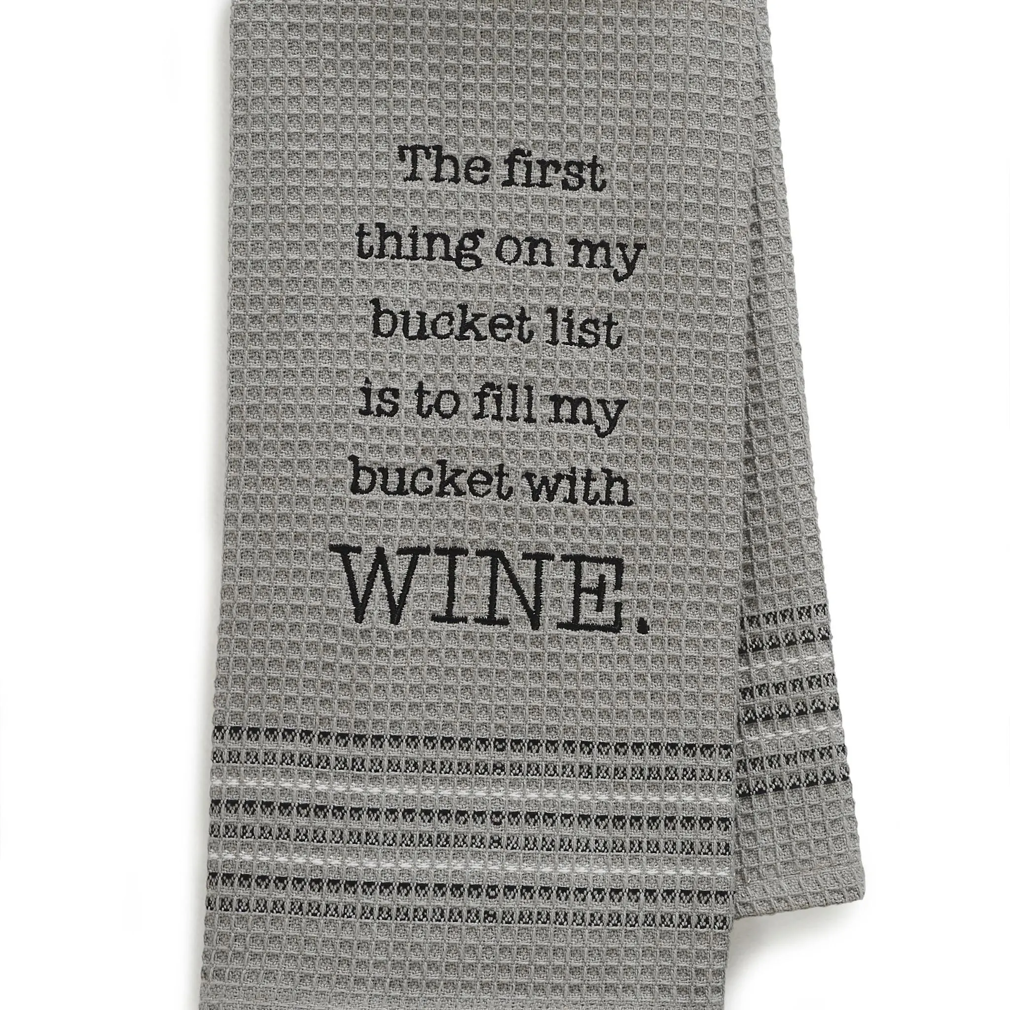 Bucket List Dish Towel