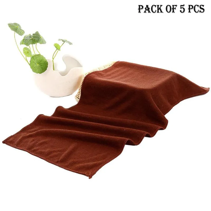 Buy Pack of 5 Microfiber Bath Towels – Super Absorbent & Soft
