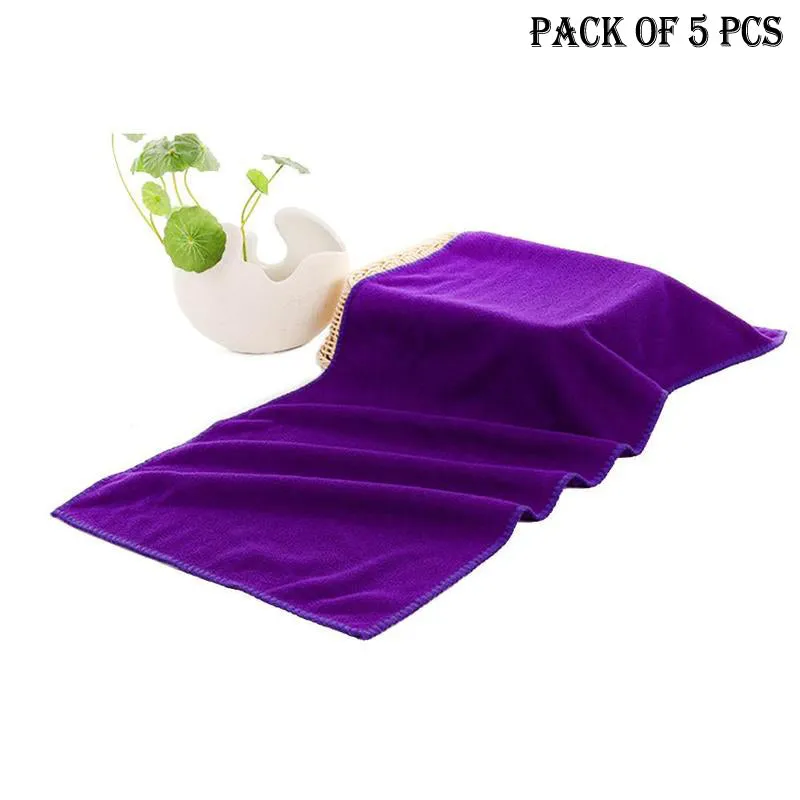 Buy Pack of 5 Microfiber Bath Towels – Super Absorbent & Soft