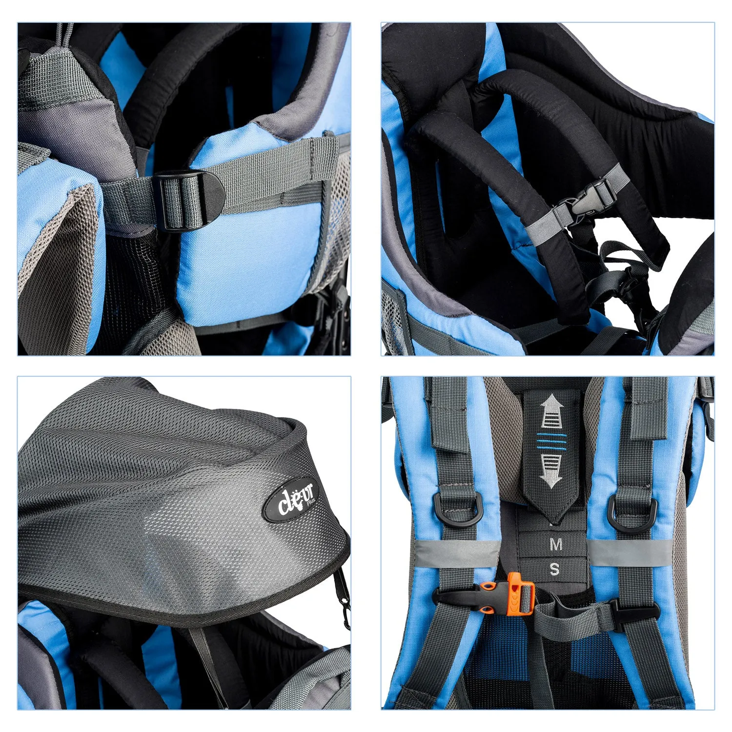 Canyonero Baby Backpack Child Carrier, True Blue
