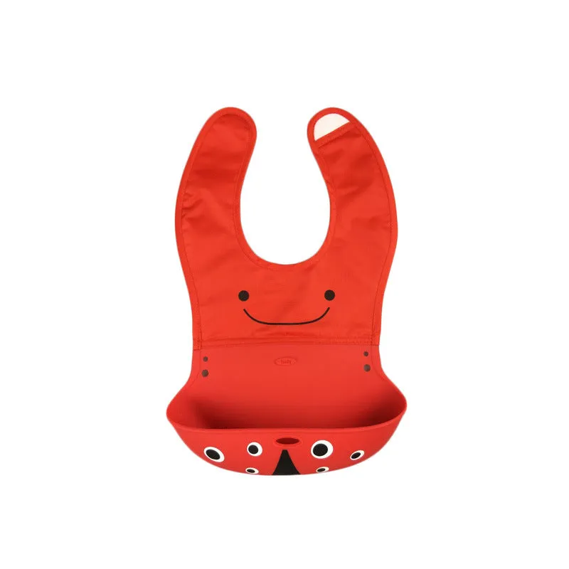 Cartoon Silicone Baby Bib