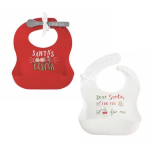 Christmas Silicone Bibs