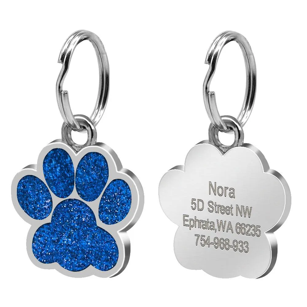 Cute Paw Shaped Tag
