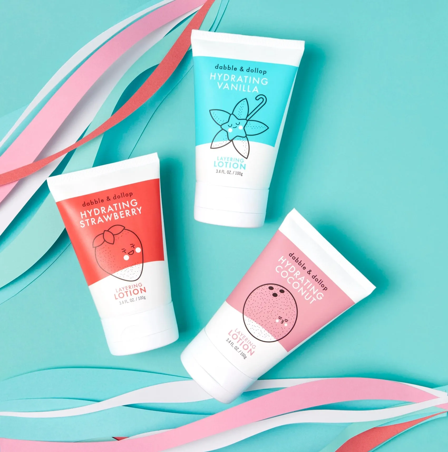 Dabble & Dollop Hydrating Layering Lotions