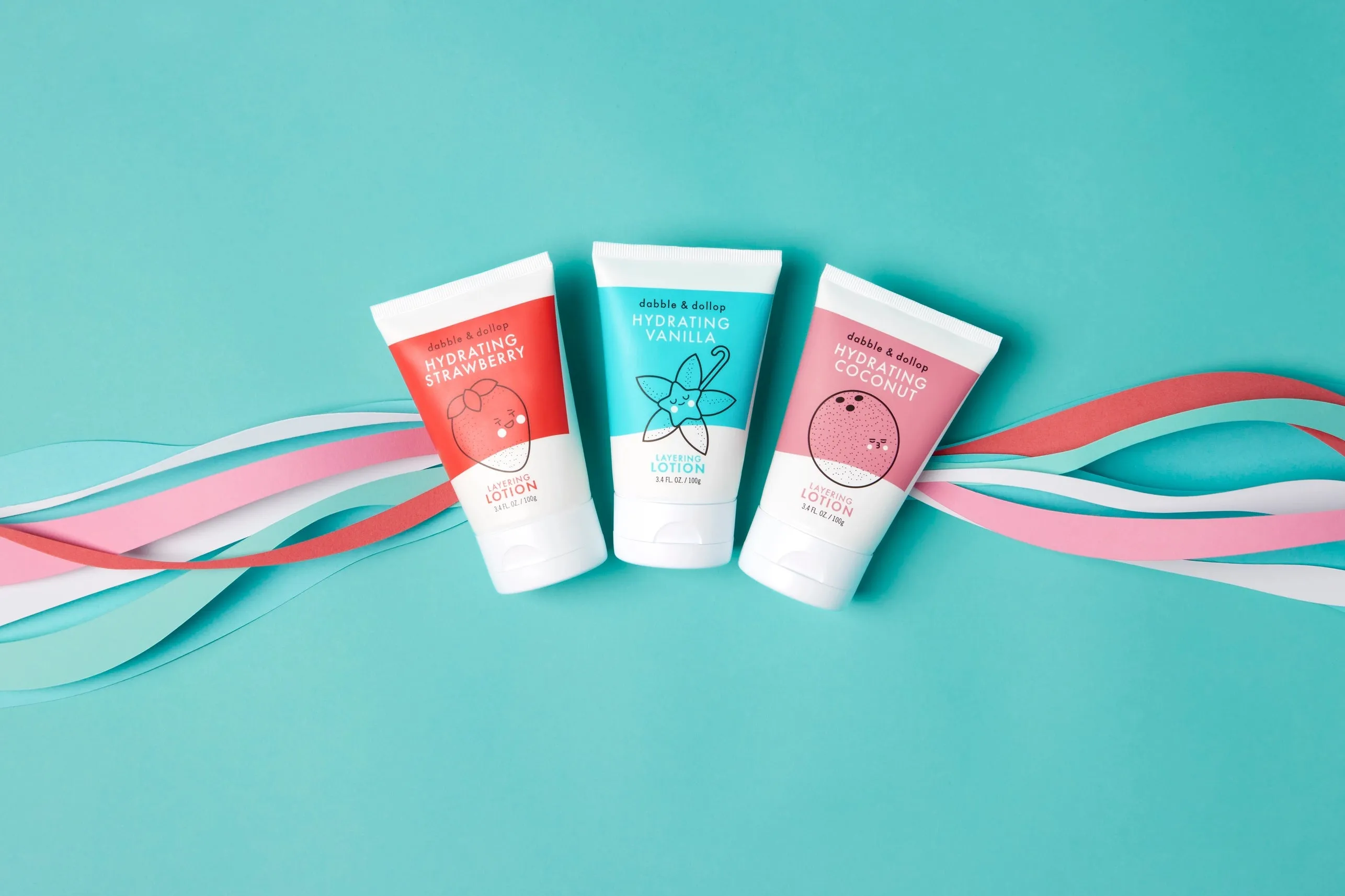 Dabble & Dollop Hydrating Layering Lotions