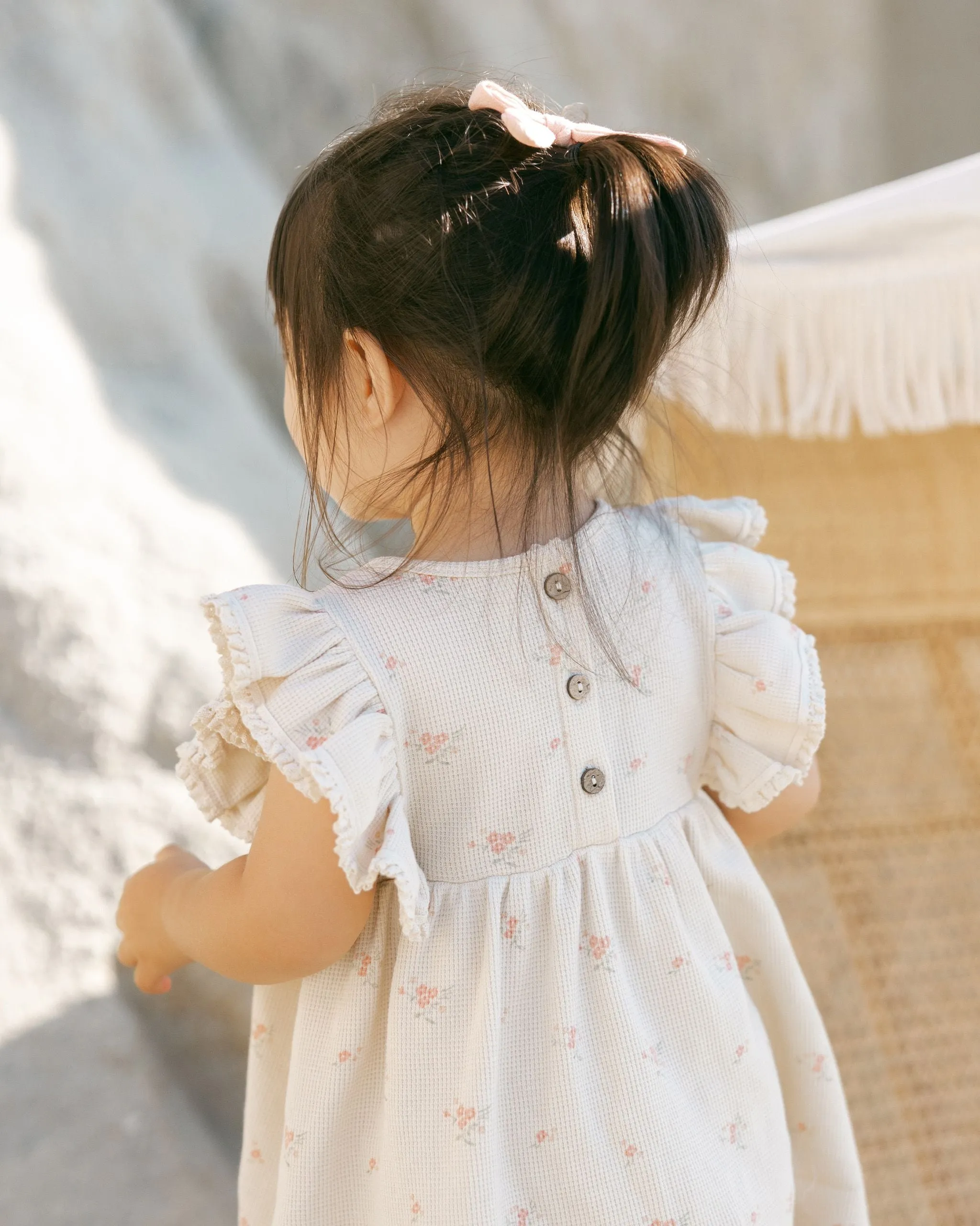 Daisy Dress in Vintage Rose/Natural
