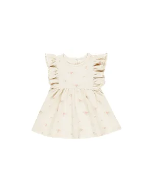 Daisy Dress in Vintage Rose/Natural