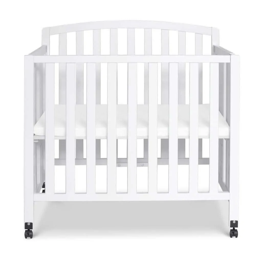 DaVinci Dylan Folding Portable 3-in-1 Mini Crib and Twin Bed