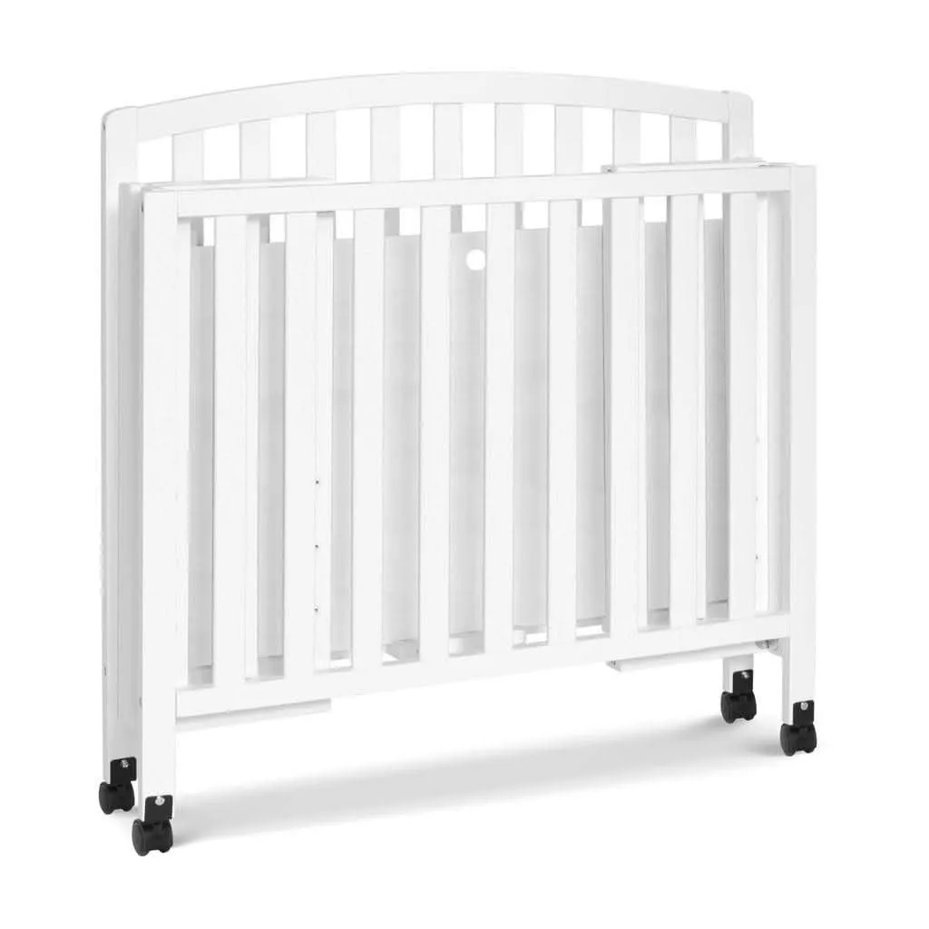 DaVinci Dylan Folding Portable 3-in-1 Mini Crib and Twin Bed